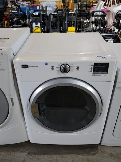 Item 469522. . Maytag 2000 series dryer